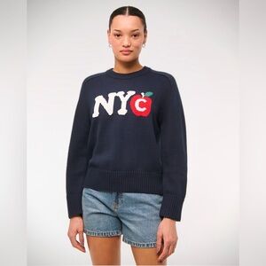 The A&F Madeline NYC Crew Sweater